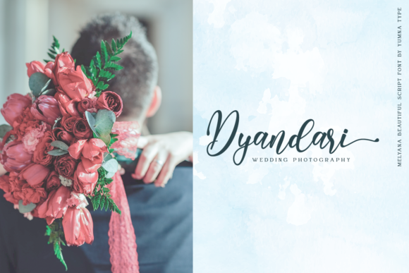 Melyana Font font preview - 4