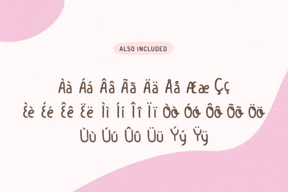 Miggoe Font PNG with transparent background - Preview 5