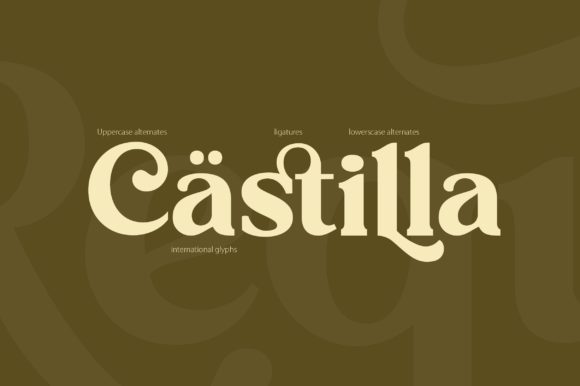Requila Font PNG with transparent background - Preview 2