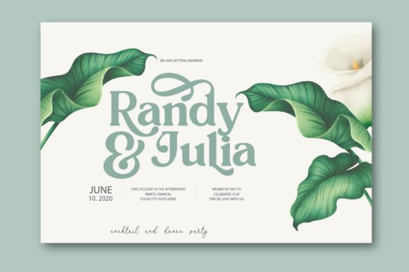 Requila Font PNG with transparent background - Preview 4