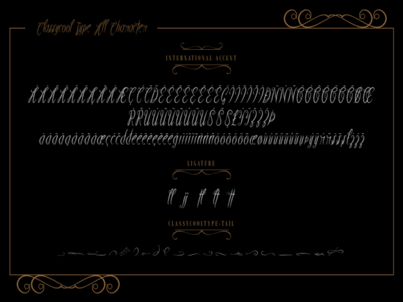 Classycool Font - Preview 5