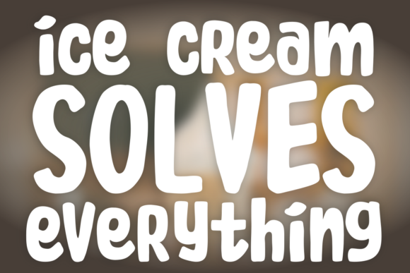 Coconut Cookies Font PNG with transparent background - Preview 2