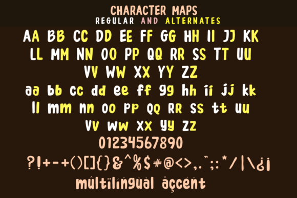 Coconut Cookies Font PNG with transparent background - Preview 6