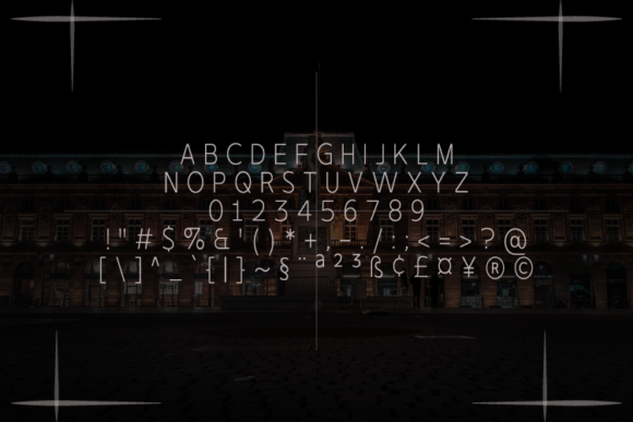 Arkelogue Extra Light Font - Preview 1