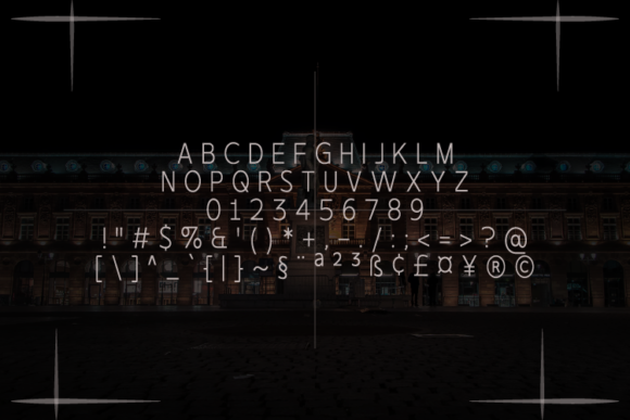 Arkelogue Light Font - Preview 1