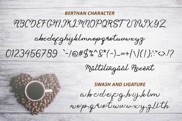Berthan Font - Preview 6