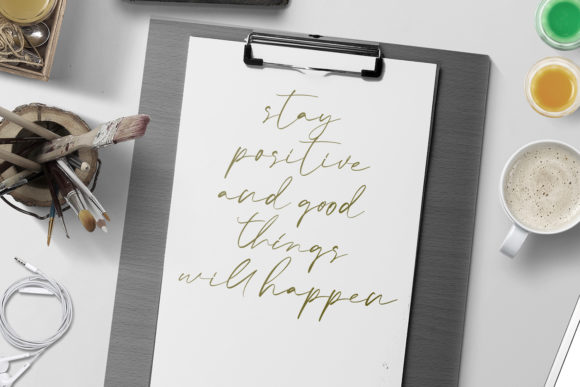 Calvin Fallen Font - Preview 6