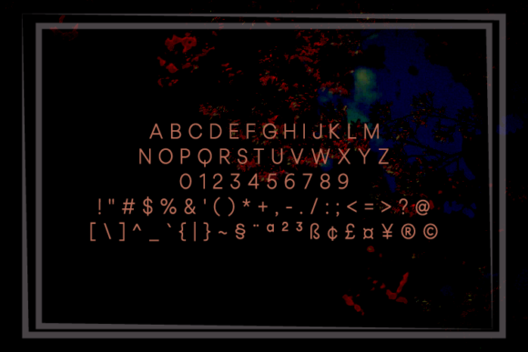 Grilesthy Regular Font PNG with transparent background - Preview 1