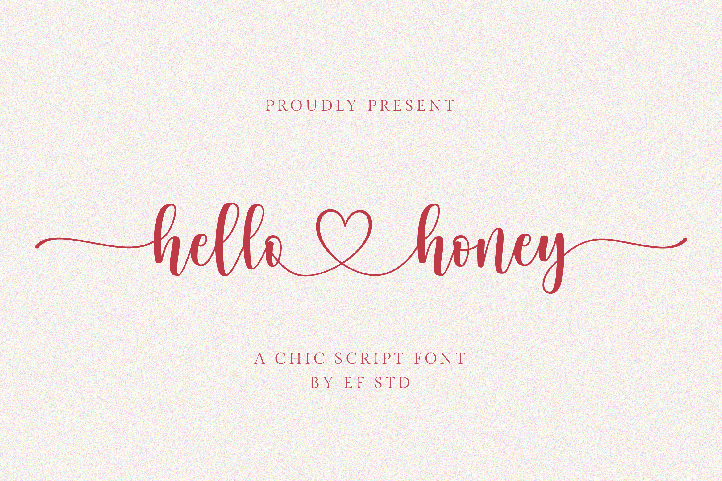 Hello Honey preview, sweet rounded handwritten script