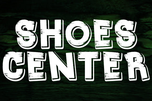 Shoes Center Font font preview - 1