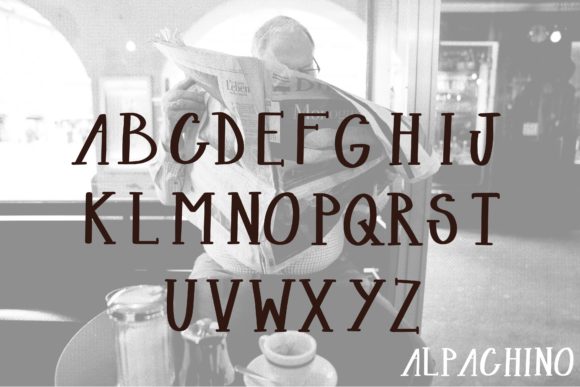 Alpachino Font - Preview 1