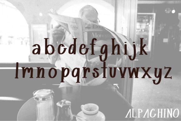 Alpachino Font - Preview 2