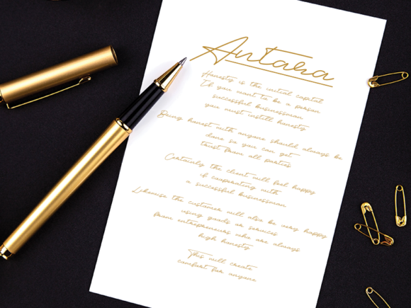 Antara Font - Preview 1