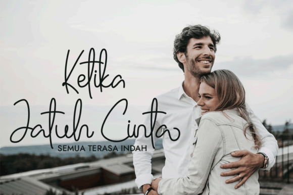 Ballerin Font PNG with transparent background - Preview 3