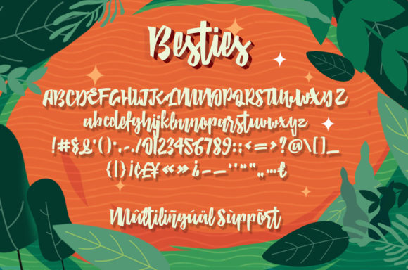 Besties Font - Preview 4