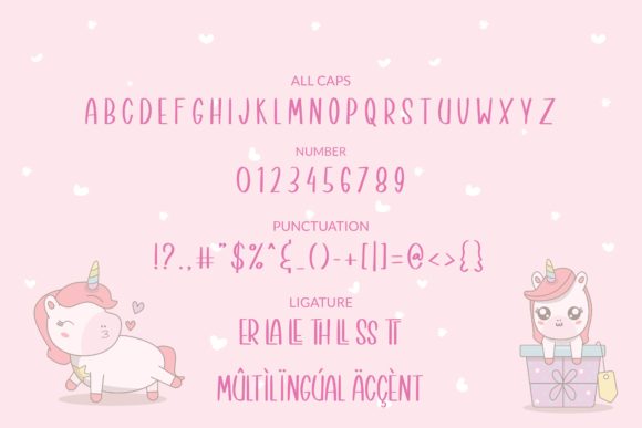 Better Unicorn Font - Preview 5