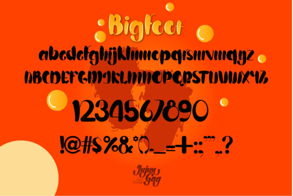 Bigfoot Font - Preview 4