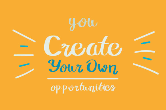 Blue Sky Font PNG with transparent background - Preview 1