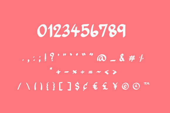 Blueberry Pie Font - Preview 3