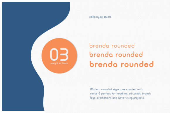 Brenda Rounded Font - Preview 1