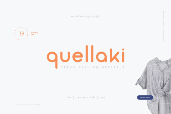 Brenda Rounded Font - Preview 2