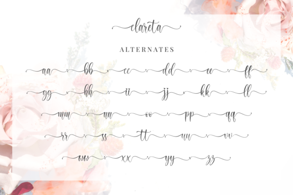 Clareta Font - Preview 6