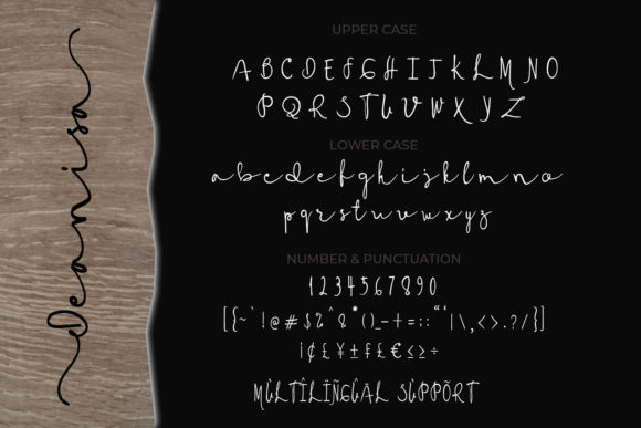 Deanisa Font - Preview 5