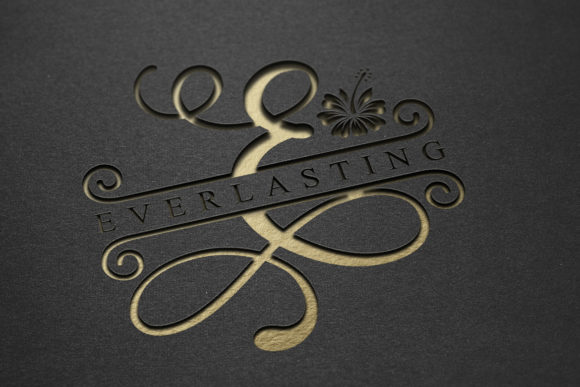 Floral Split Font font preview - 6