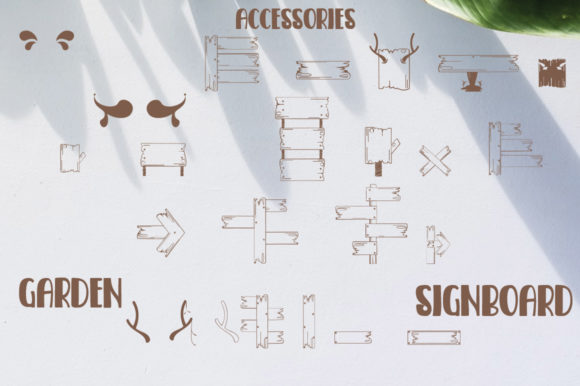Garden Signboard Font - Preview 2