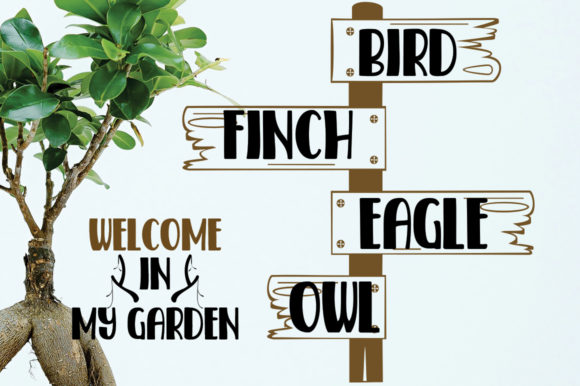 Garden Signboard Font - Preview 3