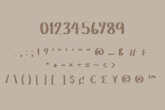 Hair Cut Font - Preview 2
