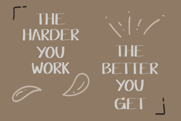 Hair Cut Font - Preview 4