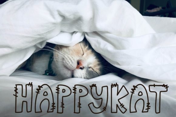 Happykat Font PNG with transparent background - Preview 1