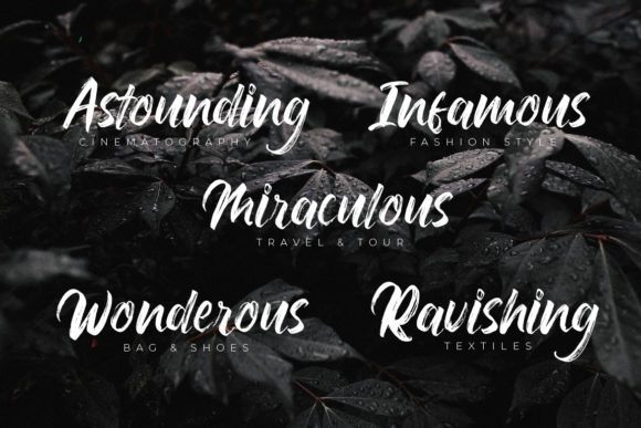 Mahens Font PNG with transparent background - Preview 1