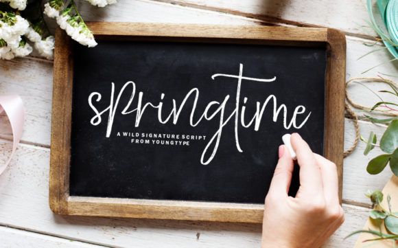 Marthens Font PNG with transparent background - Preview 4