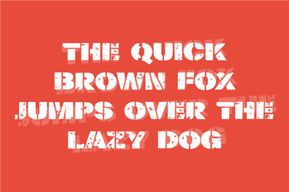Quarantined Font PNG with transparent background - Preview 1