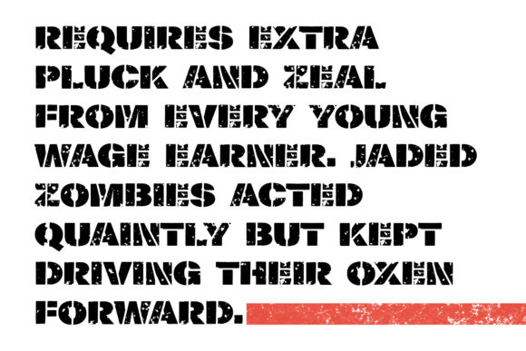 Quarantined Font PNG with transparent background - Preview 3