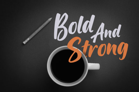 Shunda Font PNG with transparent background - Preview 2