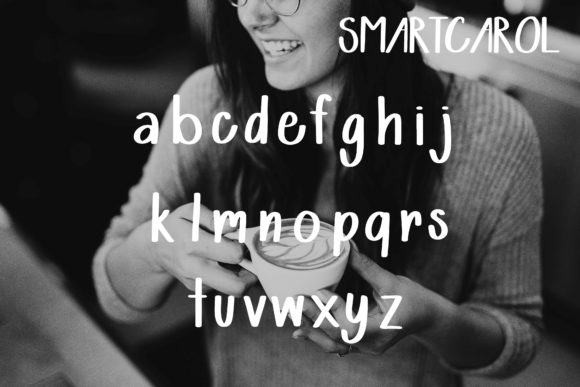 Smartcarol Font PNG with transparent background - Preview 2