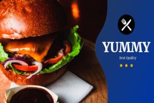 Preview of Yummy - Restaurant Powerpoint Template food presentation template