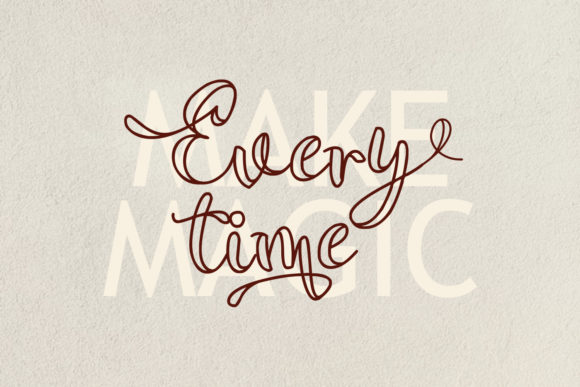 Anylove Font - Preview 6