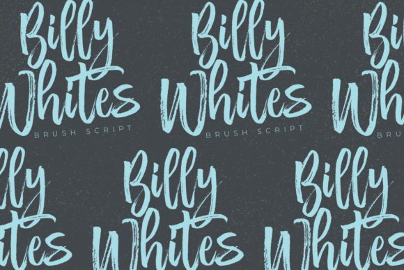 Billy Whites Font - Preview 2