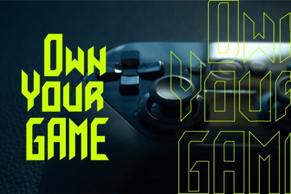 Fialiga Font PNG with transparent background - Preview 1