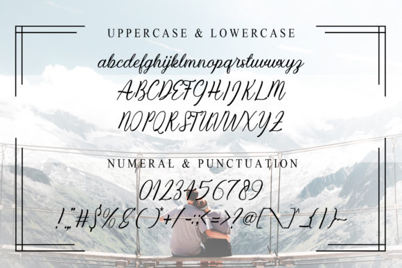 Kiara Akira Font PNG with transparent background - Preview 4