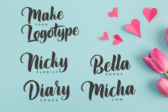 Millea Font PNG with transparent background - Preview 2