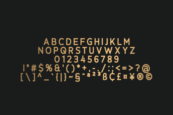 Phenom Extra Black Font font preview - 1
