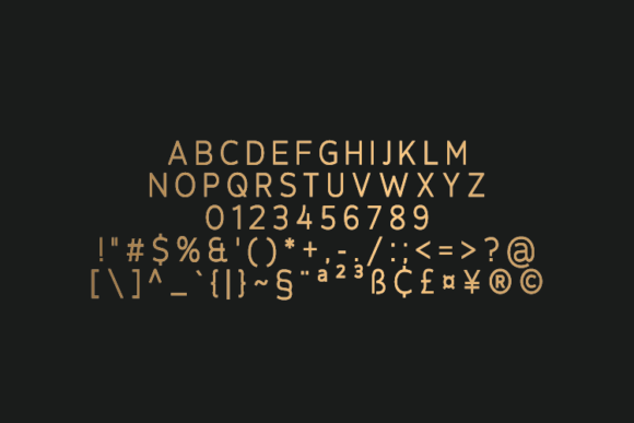 Phenom Semi-Bold Font PNG with transparent background - Preview 1