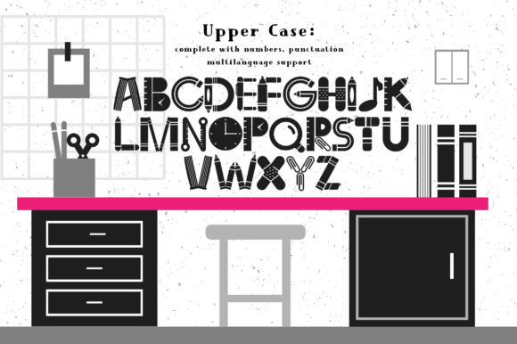Back to School Font - Preview 1