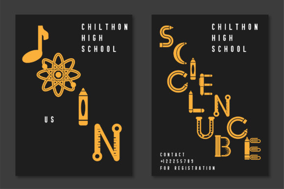 Back to School Font - Preview 3
