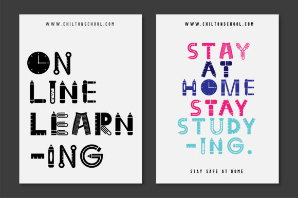 Back to School Font - Preview 4